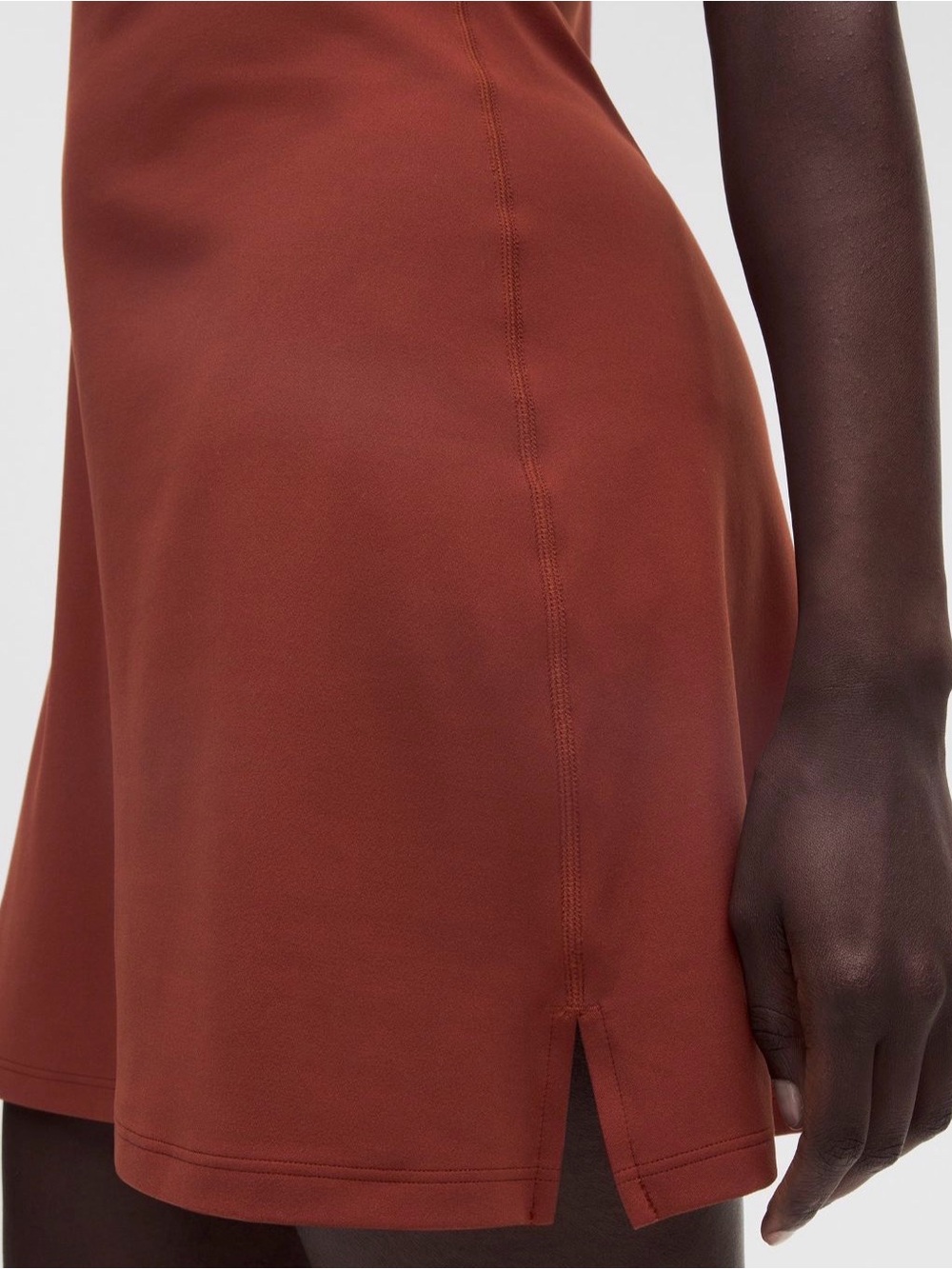 Lululemon Flow Y Dress NWT Size M, L Cranberry Charm Built-In Shorts Nulu RARE - Picture 5 of 12